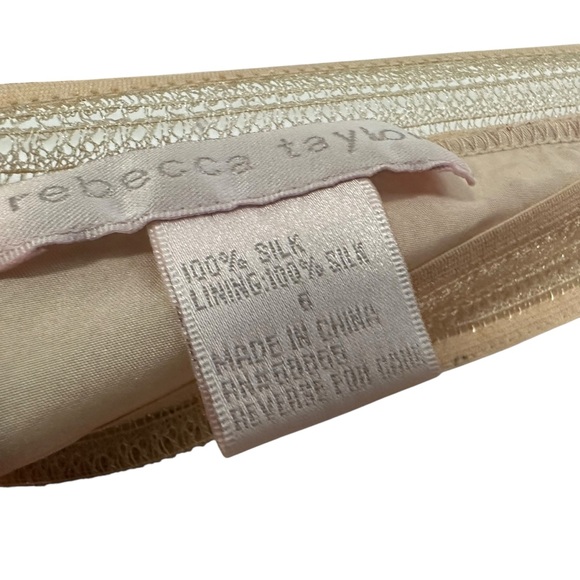 Rebecca Taylor Womens Silk Floral Ruffle Mini Skirt Sz 6 Multicolor Lightweight - Picture 9 of 9